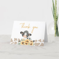 Sonnenblume Heilige Kuh Baby Dusche