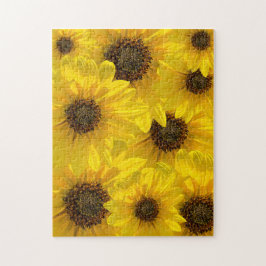 Sonnenblume (Helianthus) Puzzle
