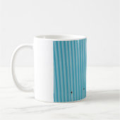 Sonnenblume Himawari hellblaue gelbe Blume Kaffeetasse (Links)