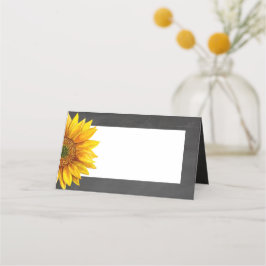 Sonnenblume. Hochzeit mit Blumenkohl im Halbpensio Platzkarte