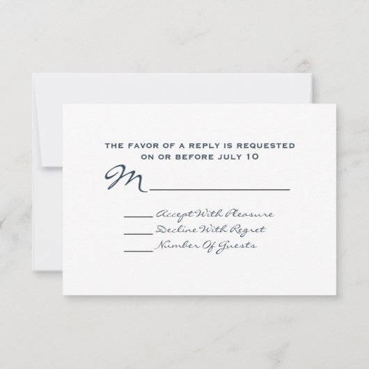 Sonnenblume Hochzeit RSVP (Rückseite)