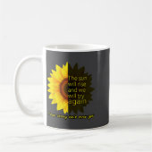 Sonnenblume Hoffnung Kaffeetasse (Links)