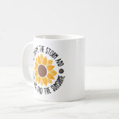 Sonnenblume Hope Kaffeetasse (Vorderseite Links)