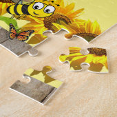 Sonnenblume Hummel Butterfly Puzzles (Seite)