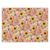 Sonnenblume Hummel Butterfly Tablette Tischdecke (Vorderseite (Horizontal))