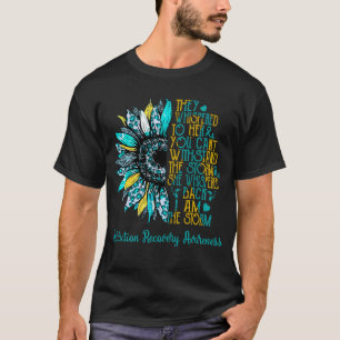 Sonnenblume Ich bin die Erholung für Sturmabtreibu T-Shirt