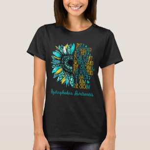 Sonnenblume Ich bin die Sturm-Agoraphobia-Bewussts T-Shirt
