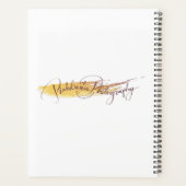 Sonnenblume im Blütenplaner Planer (Rückseite)