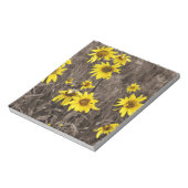 Sonnenblume im Rocky Mountain Notizblock (Rotiert)