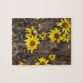 Sonnenblume im Rocky Mountain Puzzle (Horizontal)