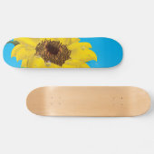 Sonnenblume im Sonnenschein Skateboard (Horizontal)