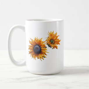 Sonnenblume in Bloom 15 oz Klassische Tasse