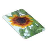 Sonnenblume in einem blauen blauen Himmel — Magnet (Rechte Seite)