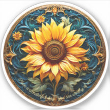 Sonnenblume individuell anpassbar Inspiration indi