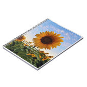 Sonnenblume Inspiration - Benutzerdefiniert Notizblock (Linke Seite)