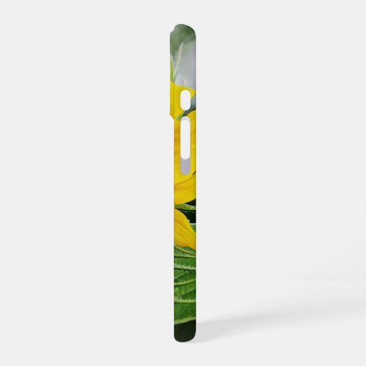 Sonnenblume iPhone 16 Hülle (Linke Seite)