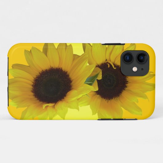 Sonnenblume iPhone 5 Fall-Sonnenblume iPhone Fall Case-Mate iPhone Hülle (Rückseite (Horizontal))