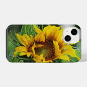 Sonnenblume iPhone Hülle (Rückseite (Horizontal))
