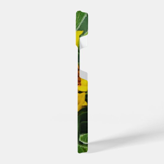 Sonnenblume iPhone Hülle (Linke Seite)