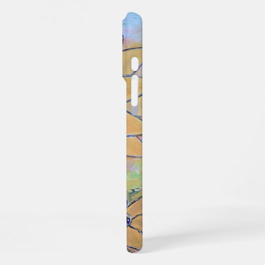 Sonnenblume iPhone Hülle (Linke Seite)