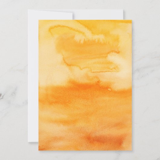 Sonnenblume ist auf dem Weg Blonde Girl Baby Dusch Einladung (Rückseite)