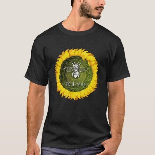 Sonnenblume ist netter Güte-T - Shirt (Vorderseite)