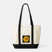 Sonnenblume itcna tragetasche (Rückseite)