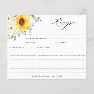 Sonnenblume Ivory Peony Floral Brautparty Rezept