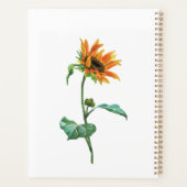 Sonnenblume Jahrplaner Planer (Rückseite)
