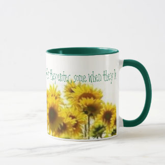 Sonnenblume, JEDER ERHELLT MEIN BÜRO!!    So… Tasse
