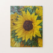 Sonnenblume Jigsaw Puzzle (Vertikal)