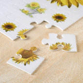 Sonnenblume Jigsaw Puzzle (Seite)