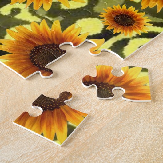 Sonnenblume Jigsaw Puzzle (Seite)