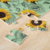 Sonnenblume Jigsaw Puzzle (Seite)