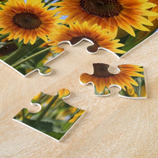 Sonnenblume Jigsaw Puzzle (Seite)