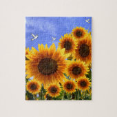 Sonnenblume Jigsaw Puzzle (Vertikal)