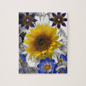 Sonnenblume Jigsaw Puzzle (Vertikal)
