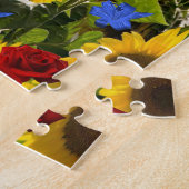 Sonnenblume Jigsaw Puzzle (Seite)