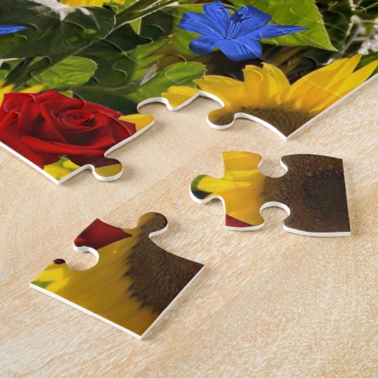 Sonnenblume Jigsaw Puzzle (Seite)