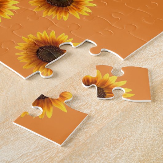 Sonnenblume Jigsaw Puzzle (Seite)
