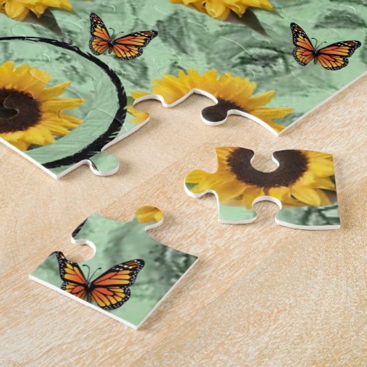Sonnenblume Jigsaw Puzzle (Seite)