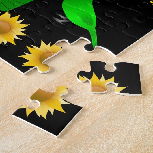 Sonnenblume Jigsaw Puzzle (Seite)