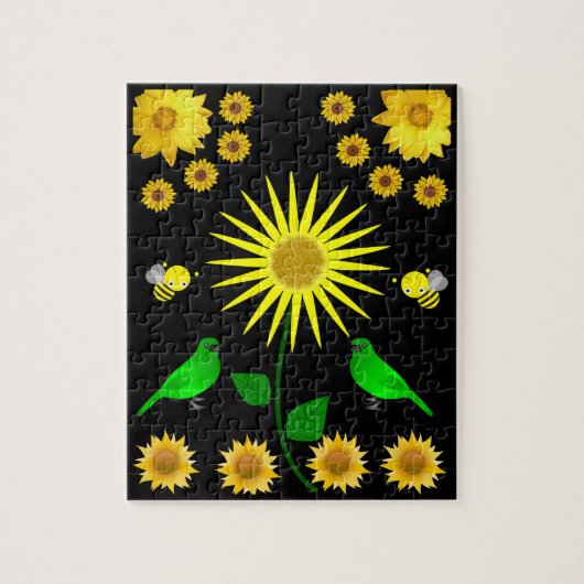 Sonnenblume Jigsaw Puzzle (Vertikal)
