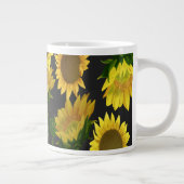 Sonnenblume Jumbo-Tasse (Rechts)