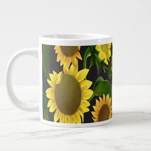 Sonnenblume Jumbo-Tasse (Links)