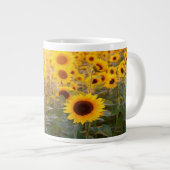 Sonnenblume Jumbo-Tasse (Vorderseite Rechts)