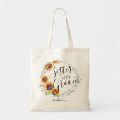 Sonnenblume | Junggeselle Tragetasche (Vorne)