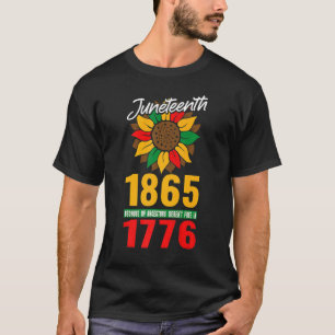 Sonnenblume Juni 1865, weil meine Vorfahren Wer T-Shirt