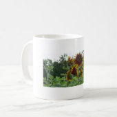Sonnenblume-Kaffee-Tasse Kaffeetasse (Vorderseite Links)