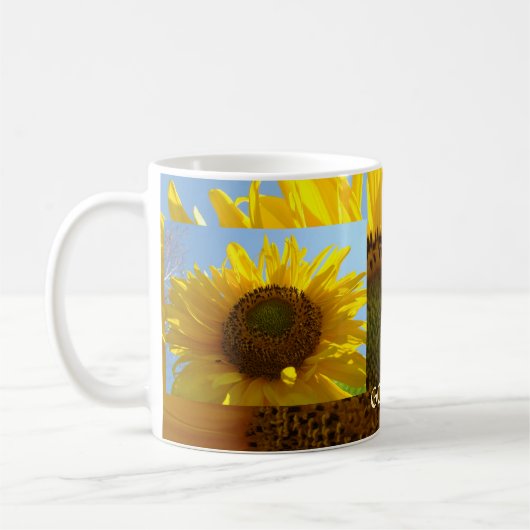 SONNENBLUME Kaffee-Tassen GUTER Kaffeetasse (Links)